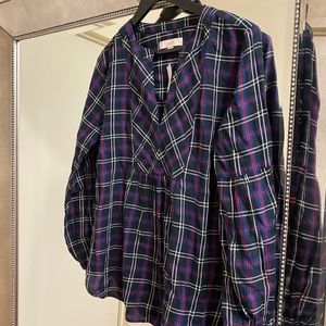 LOFT Plaid Shirt